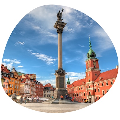 Small Group Walking Tour of Warsaw