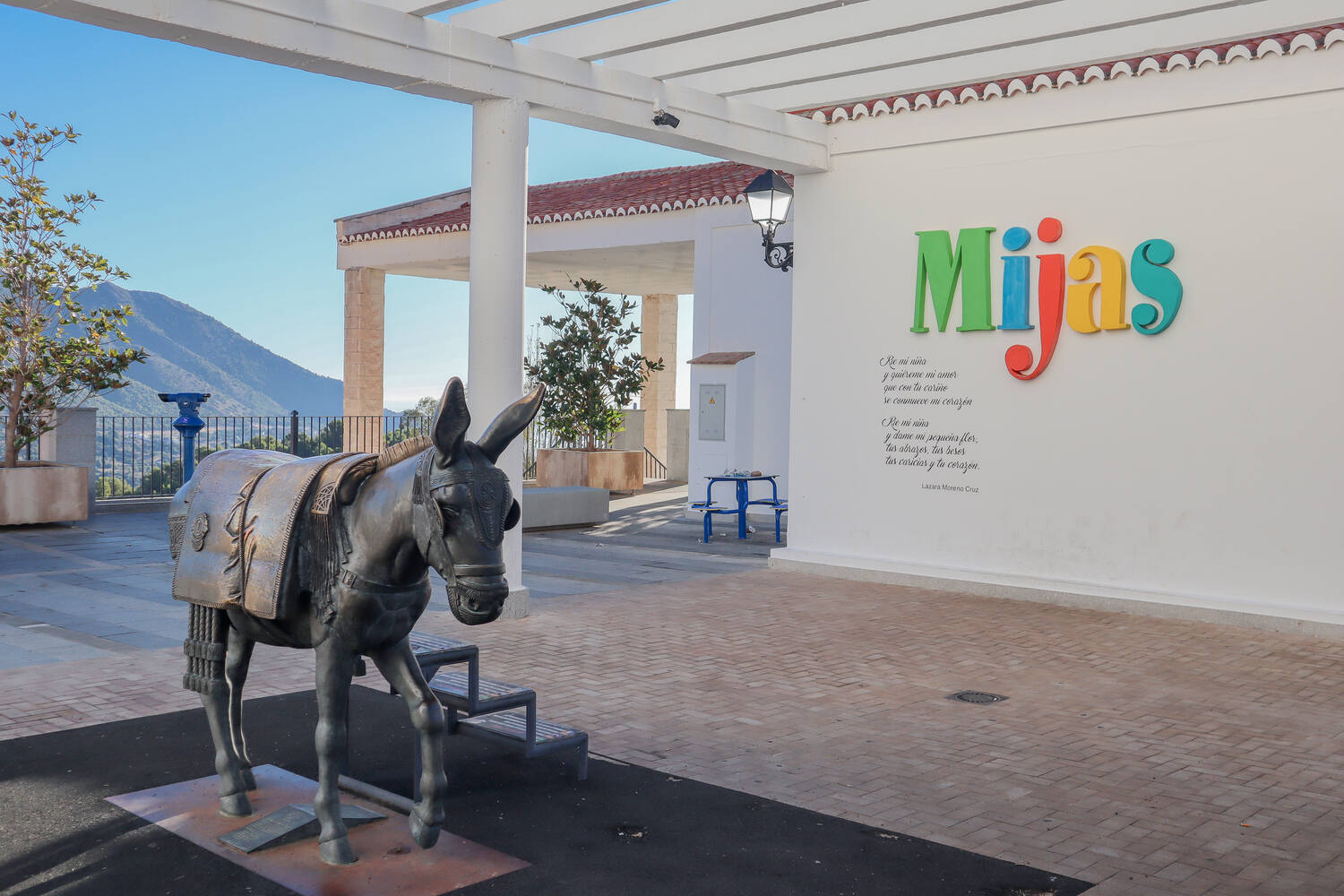 Donkey-Statue-in-Mijas-Spain