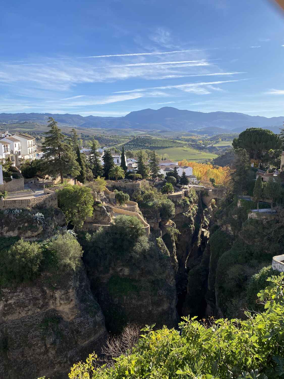 views at the Mirador de Aldehuela
