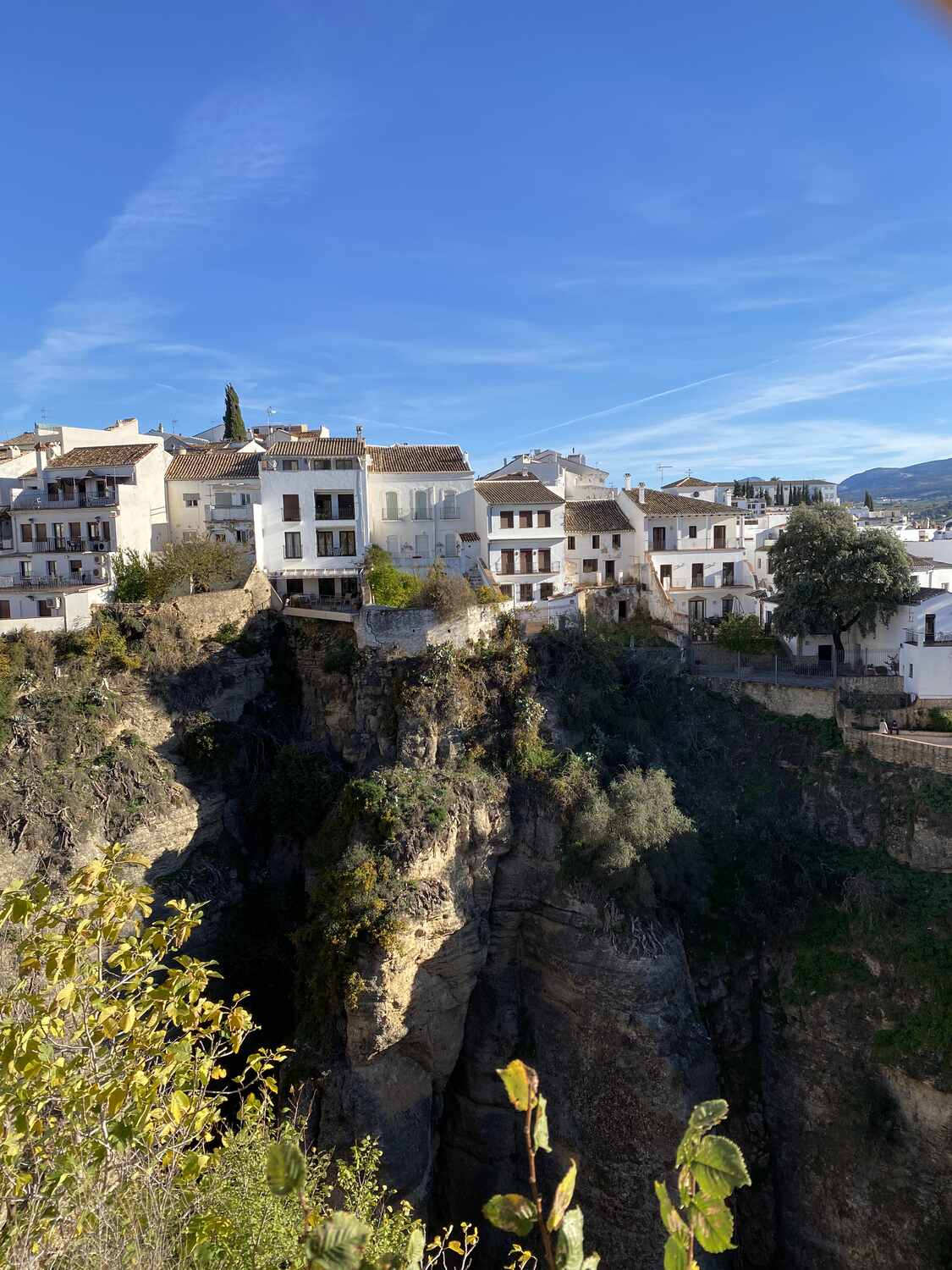 views from the Mirador de Aldehuela in Ronda