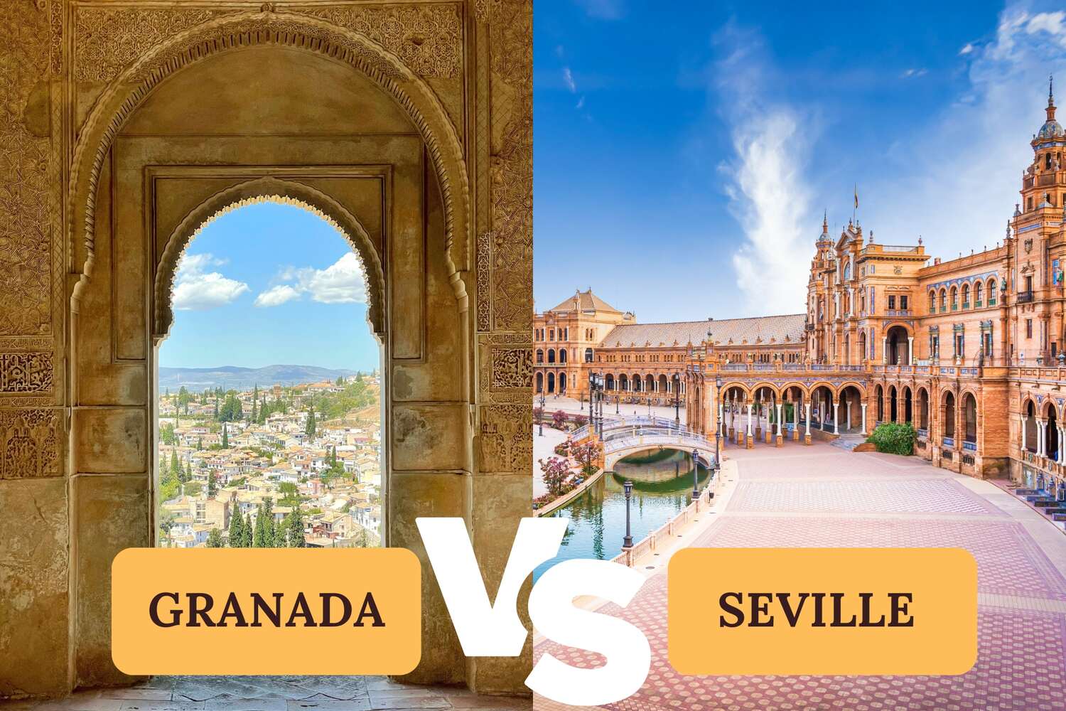 Granada or Seville Complete Comparison